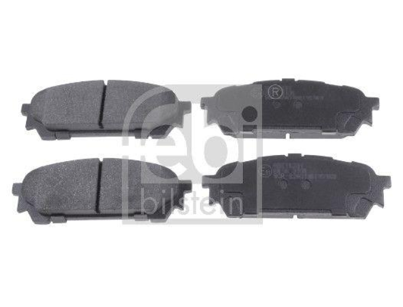FEBI BILSTEIN 170666 Bremsbelagsatz f&uuml;r SUBARU