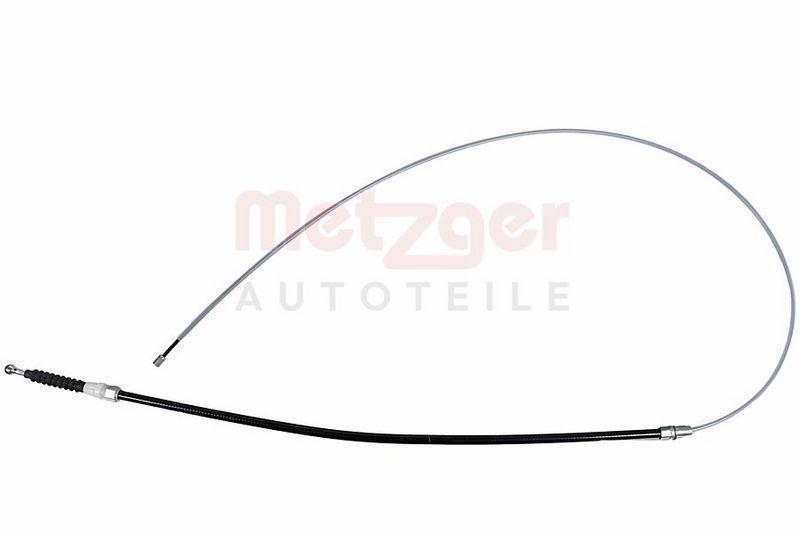 METZGER 1.VK031 Seilzug, Feststellbremse für AUDI/SEAT/VW HI links/rechts