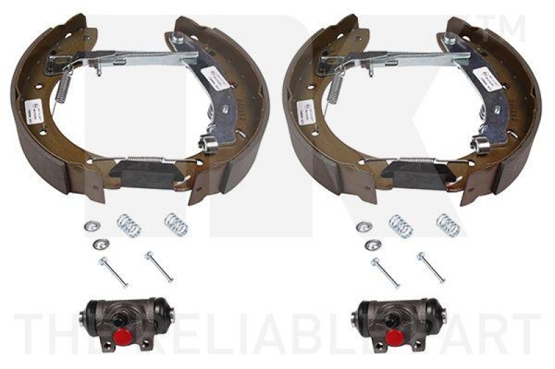 NK 441959801 Bremsensatz, Trommelbremse f&uuml;r CITROEN, PEUGEOT