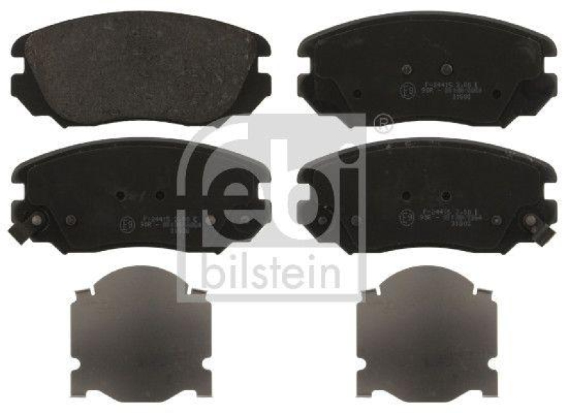 FEBI BILSTEIN 16895 Bremsbelagsatz f&uuml;r Opel