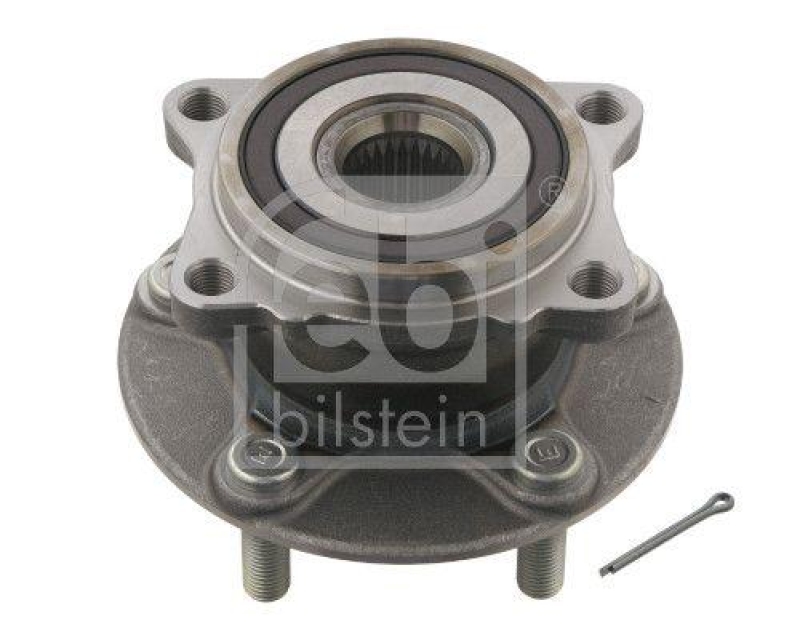 FEBI BILSTEIN 31826 Radlagersatz mit Radnabe und ABS-Impulsring für MITSUBISHI