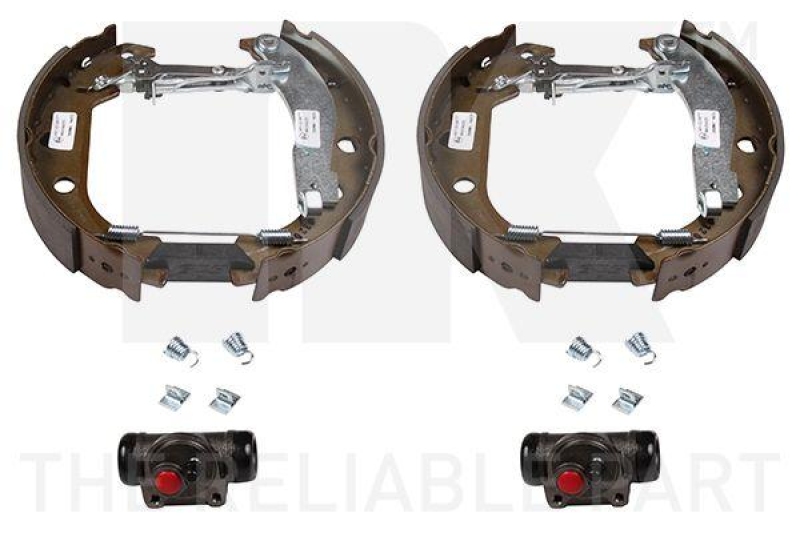 NK 441964201 Bremsensatz, Trommelbremse f&uuml;r PEUGEOT