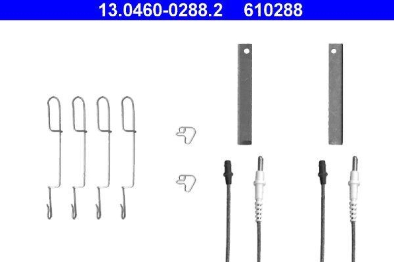 ATE 13.0460-0288.2 Belagsatz Zubeh&ouml;r