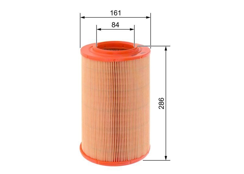 BOSCH 1 457 433 790 Luftfilter