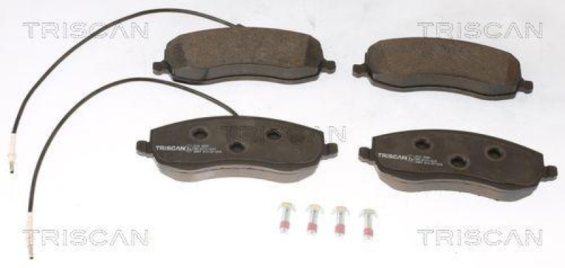 TRISCAN 8110 25001 Bremsbelag Hinten f&uuml;r Renault Clio Sport, R19