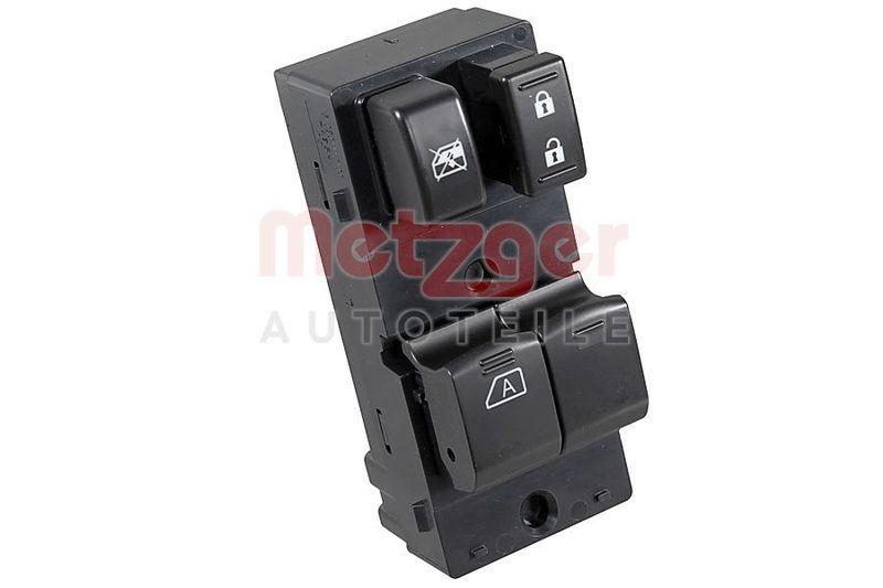 METZGER 09161036 Schalter, Fensterheber für NISSAN
