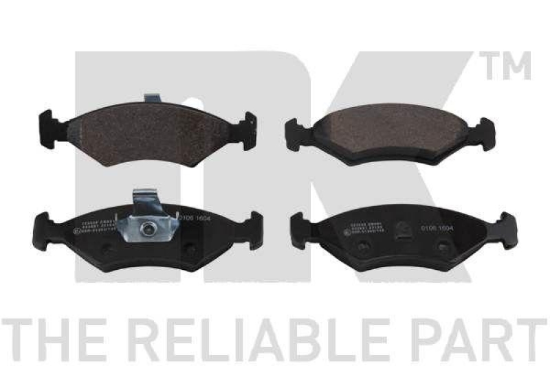 NK 222508 Bremsbelagsatz, Scheibenbremse f&uuml;r FORD