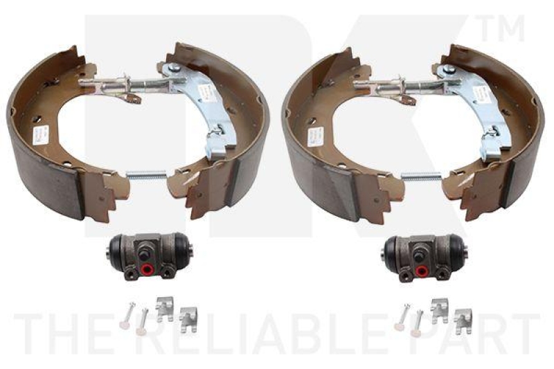NK 441970101 Bremsensatz, Trommelbremse f&uuml;r CITROEN, FIAT, PEUGEOT