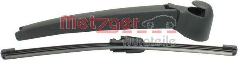 METZGER 2190403 Wischarm, Scheibenreinigung für SEAT/VW hinten M.KAPPE M.WISCHBLATT
