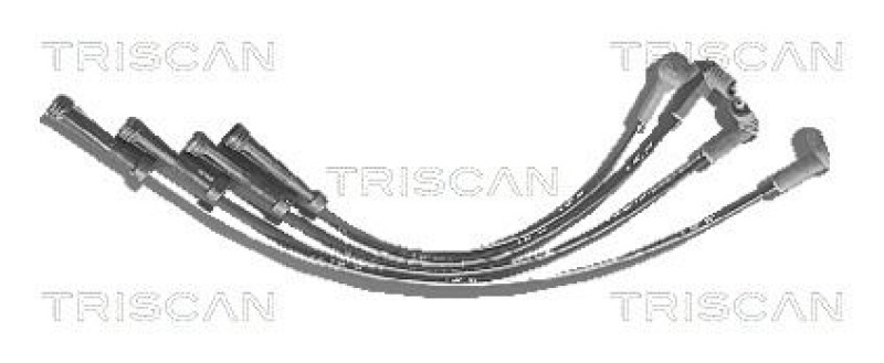 TRISCAN 8860 1429 Zündleitungssatz für Renault Clio, Twingo