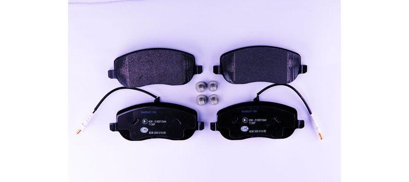 HELLA 8DB 355 010-501 Bremsbelagsatz, Scheibenbremsbelag für FIAT/P.S.A/LANCIA