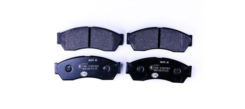 HELLA 8DB 355 013-431 Bremsbelagsatz, Scheibenbremsbelag f&uuml;r ROVER CITYROVER