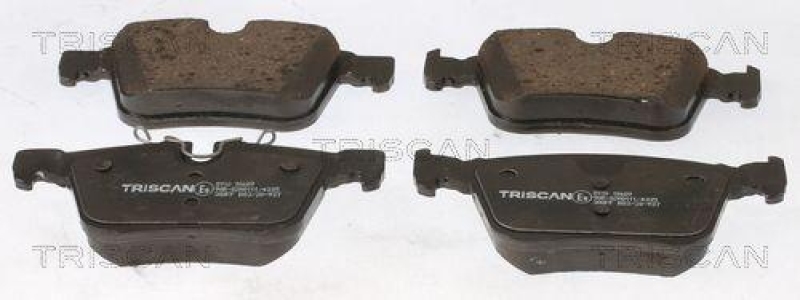 TRISCAN 8110 10609 Bremsbelag Hinten f&uuml;r Jaguar, Landrover, Volvo