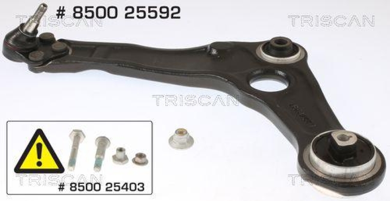 TRISCAN 8500 25592 Querlenker f&uuml;r Renault