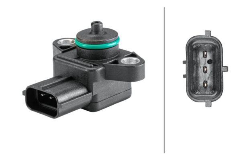 HELLA 6PP 358 152-231 Sensor, Saugrohrdruck