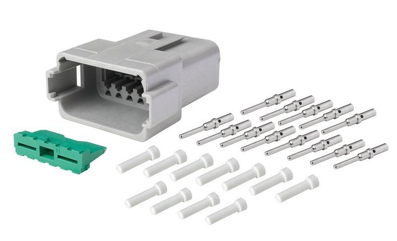 HELLA 8JA 201 021-851 Steckgeh&auml;use, 12 polig