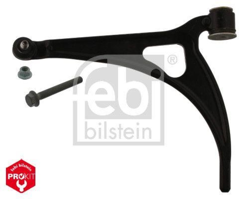 FEBI BILSTEIN 39644 Querlenker mit Lager, Gelenk, Befestigungsschraube und Sicherungsmutter f&uuml;r VW-Audi