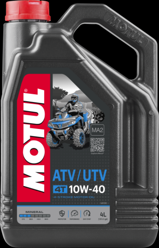 MOTUL 105879 Motoröl ATV-UTV 4T 10W-40 4 L