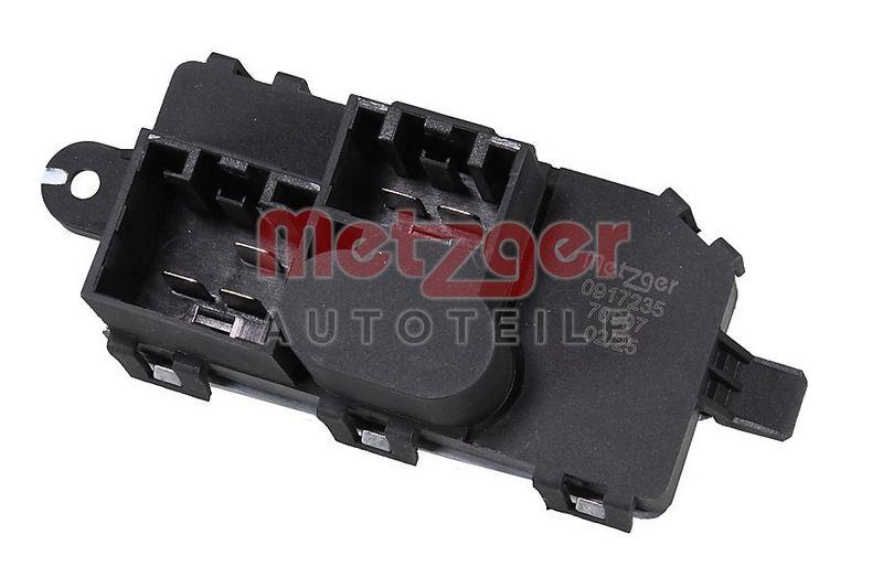 METZGER 0917235 Regler, Innenraumgebläse für FORD