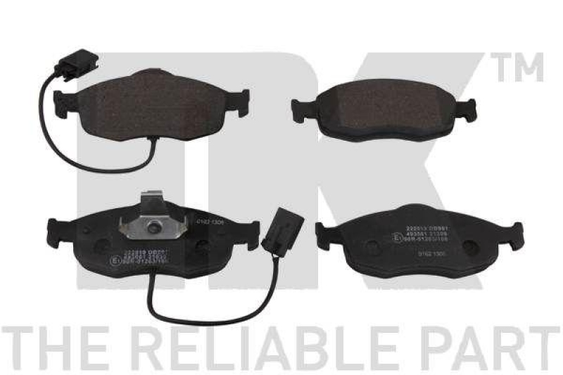NK 222519 Bremsbelagsatz, Scheibenbremse f&uuml;r FORD