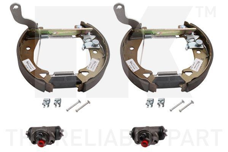 NK 442354801 Bremsensatz, Trommelbremse f&uuml;r AUTOBIANCHI, FIAT, LANCIA