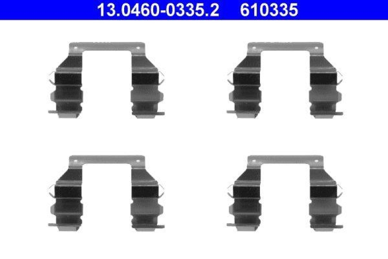 ATE 13.0460-0335.2 Belagsatz Zubeh&ouml;r