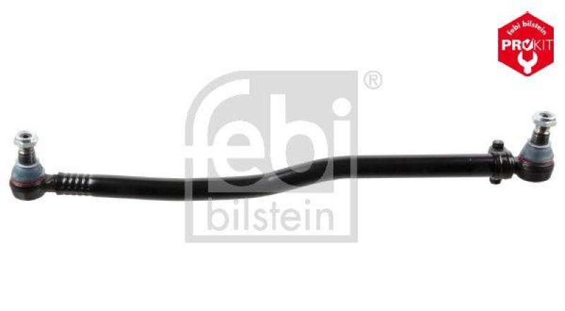 FEBI BILSTEIN 22395 Lenkstange mit Kronenmuttern und Splinten, vom Lenkgetriebe zur 1. Vorderachse f&uuml;r Mercedes-Benz