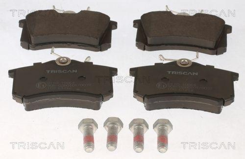 TRISCAN 8110 10864 Bremsbelag Hinten f&uuml;r Seat, Volkswagen