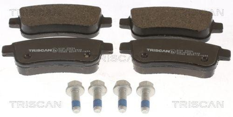 TRISCAN 8110 25034 Bremsbelag Hinten f&uuml;r Renault Megane