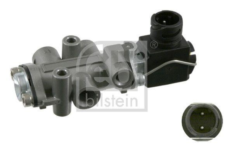 FEBI BILSTEIN 22399 Magnetventil für Splittergetriebe, mit Zentralstecker für DAF