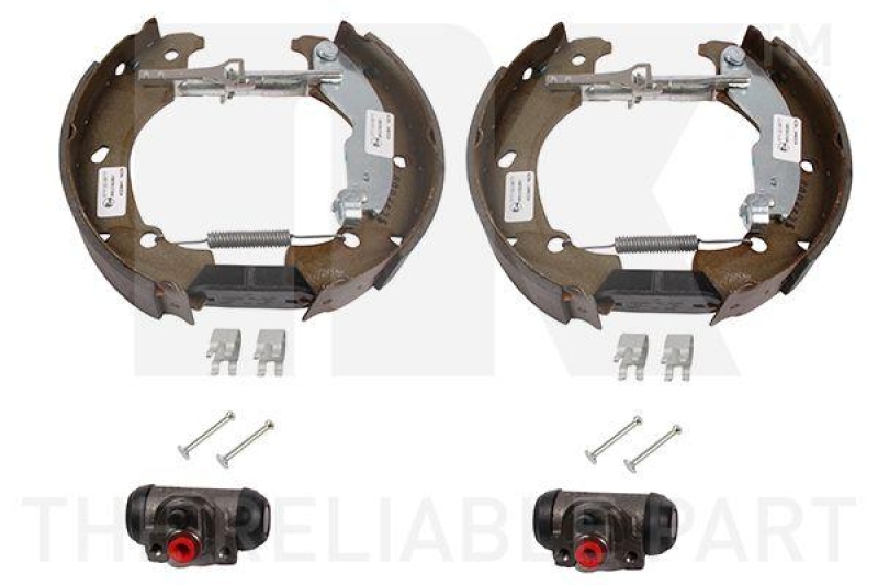 NK 442362501 Bremsensatz, Trommelbremse f&uuml;r FIAT