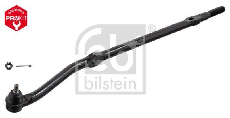 FEBI BILSTEIN 41087 Spurstangenendst&uuml;ck mit Kronenmutter und Splint f&uuml;r Jeep