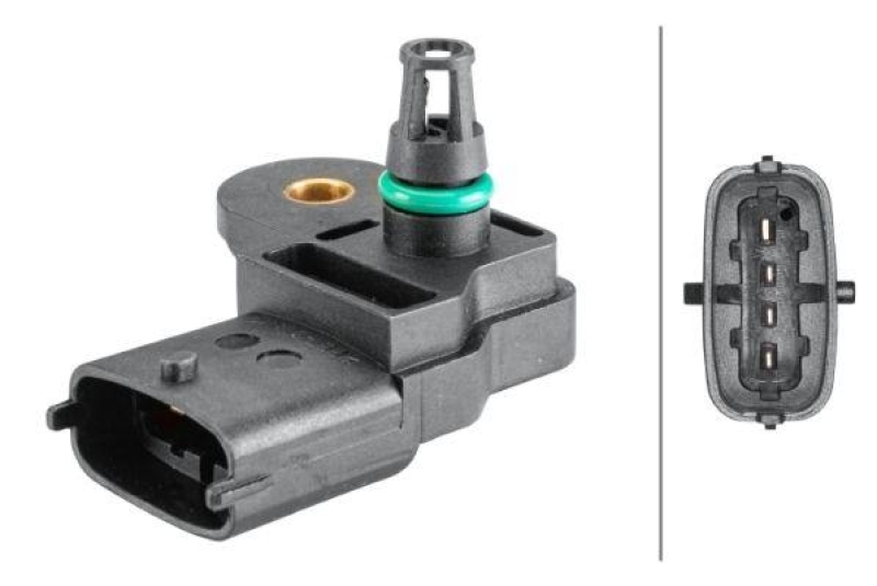 HELLA 6PP 358 152-331 Sensor, Ladedruck