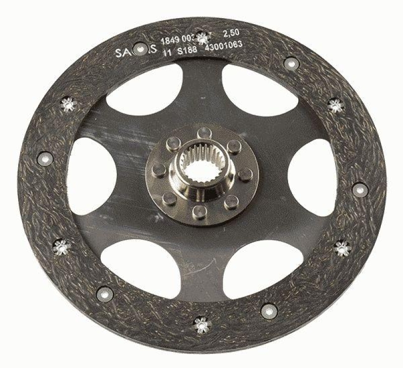 SACHS 1864 523 632 Kupplungsscheibe