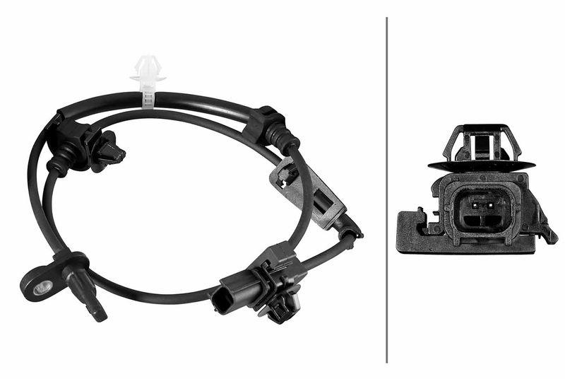 HELLA 6PU 358 219-211 Sensor, Raddrehzahl