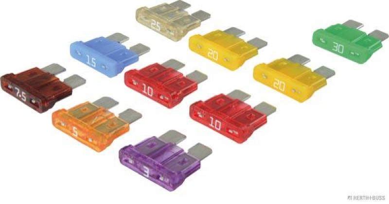 HERTH+BUSS 50296116066 Sicherungssatz Standard, 3 - 30 A, 10 pcs