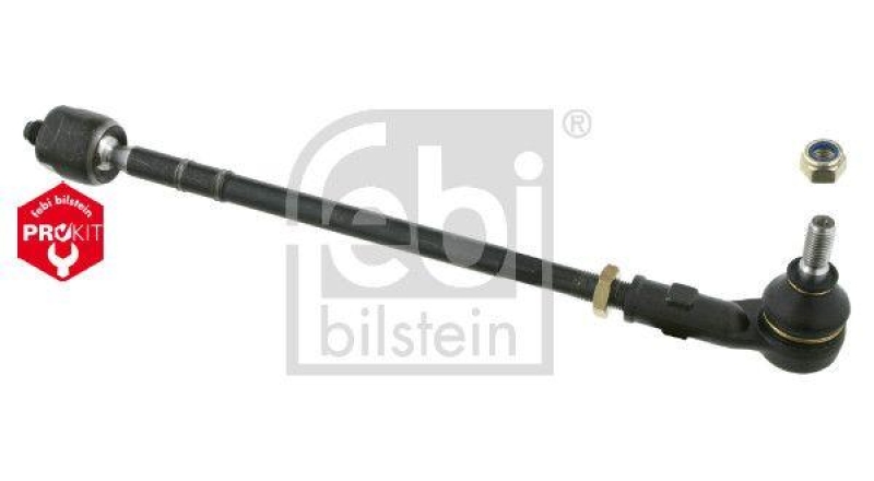 FEBI BILSTEIN 24260 Spurstange mit Endst&uuml;ck und Sicherungsmutter f&uuml;r VW-Audi