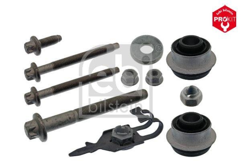 FEBI BILSTEIN 44171 Querlenkerlagersatz mit Schrauben und Sicherungsmuttern f&uuml;r Mercedes-Benz