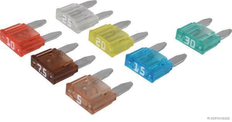 HERTH+BUSS 50296577066 Sicherungssatz Mini, 5 - 30 A, 7 pcs