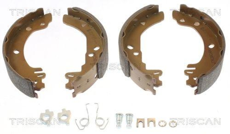 TRISCAN 8100 16518 Bremsbacken f&uuml;r Ford Fiesta