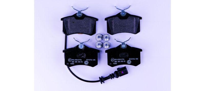 HELLA 8DB 355 010-781 Bremsbelagsatz, Scheibenbremsbelag f&uuml;r VW/SEAT