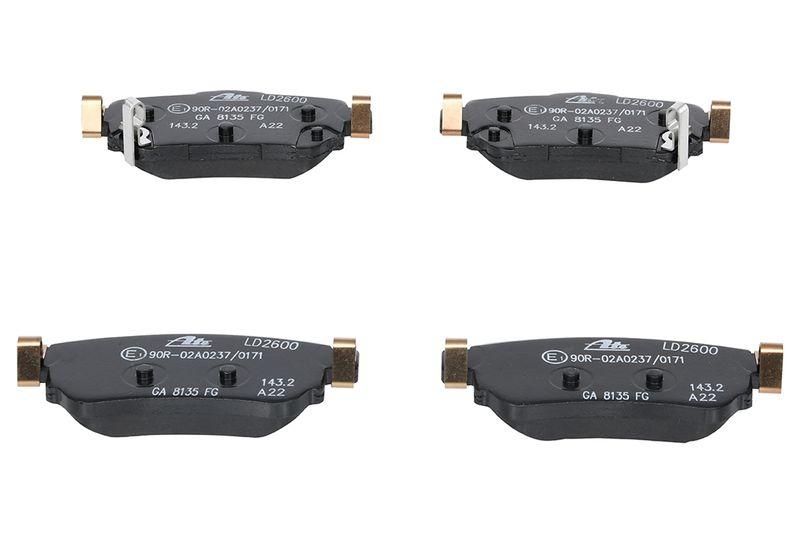 ATE 13.0470-2600.2 Ceramic Belagsatz