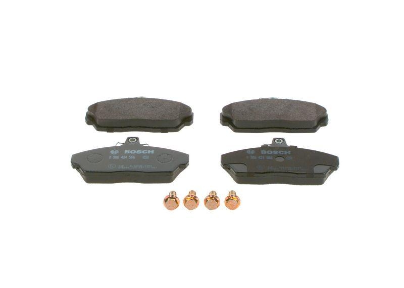 BOSCH 0 986 424 566 Bremsbelagsatz Scheibenbremse