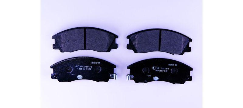 HELLA 8DB 355 010-821 Bremsbelagsatz, Scheibenbremsbelag f&uuml;r HYUNDAI TERRACAN (HP)