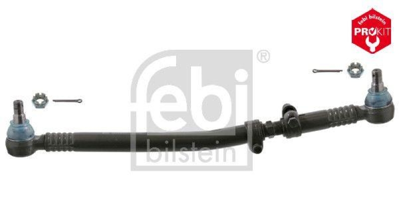 FEBI BILSTEIN 39656 Spurstange mit Kronenmuttern und Splinten f&uuml;r Volvo