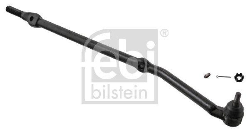 FEBI BILSTEIN 41097 Spurstangenendst&uuml;ck mit Kronenmutter, Splint und Schmiernippel f&uuml;r Jeep