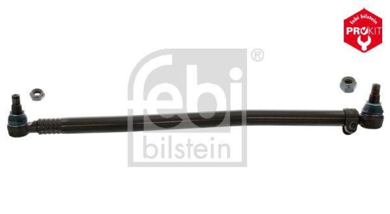 FEBI BILSTEIN 39657 Lenkstange mit Sicherungsmuttern für Volvo