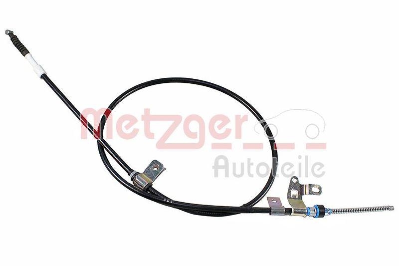 METZGER 17.1436 Seilzug, Feststellbremse f&uuml;r TOYOTA hinten links