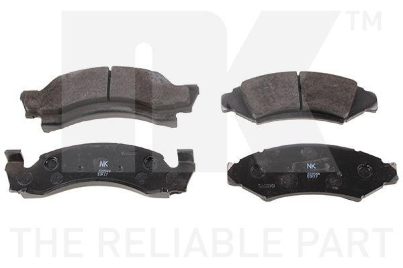 NK 222544 Bremsbelagsatz, Scheibenbremse f&uuml;r FORD USA