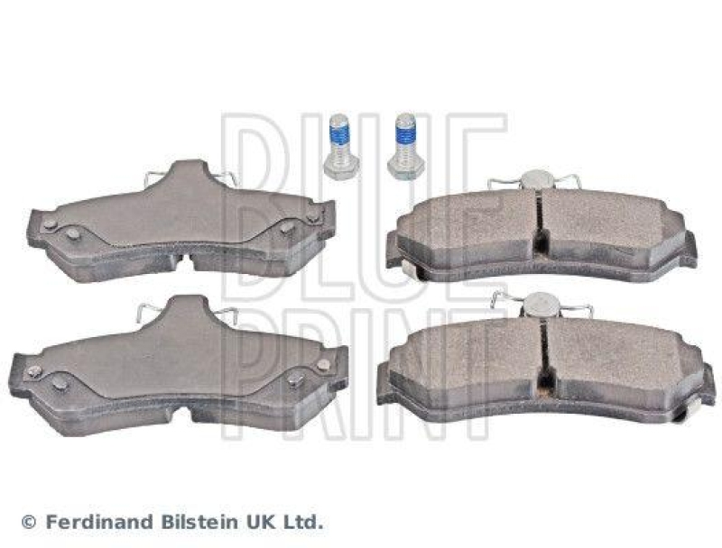BLUE PRINT ADT342226 Bremsbelagsatz mit Befestigungsschrauben f&uuml;r TOYOTA